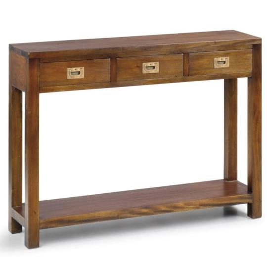 klasicky stredomorsky konzolovy stol chodba prirucny stolik masivne drevo hnedy rustikalny stolik konzola nabytok kolonialny vintage obciansky elegantny nabytok lameridiana obyvacka.jpg